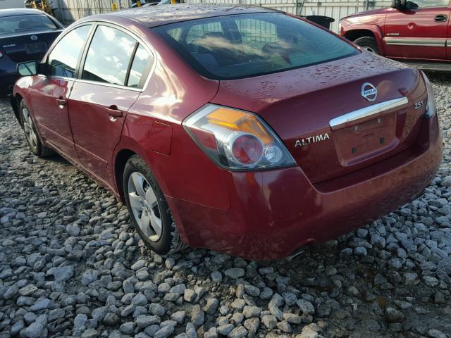 1N4AL21E58C183705 - 2008 NISSAN ALTIMA 2.5 MAROON photo 3