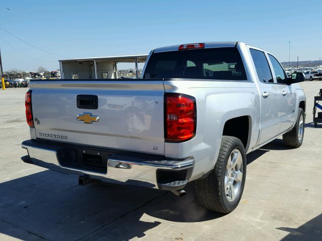 3GCPCREC0EG414993 - 2014 CHEVROLET SILVERADO SILVER photo 4