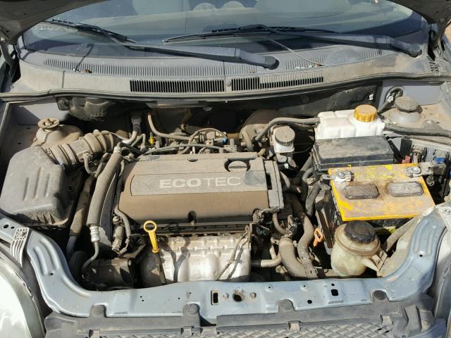 KL1TD56E39B642951 - 2009 CHEVROLET AVEO LS 银色 照片 7