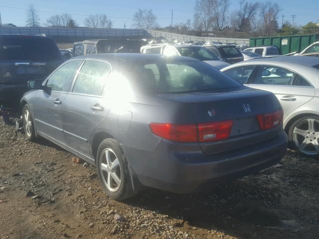 1HGCM56885A056797 - 2005 HONDA ACCORD EX GRAY photo 3