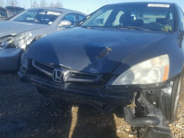 1HGCM56885A056797 - 2005 HONDA ACCORD EX GRAY photo 9