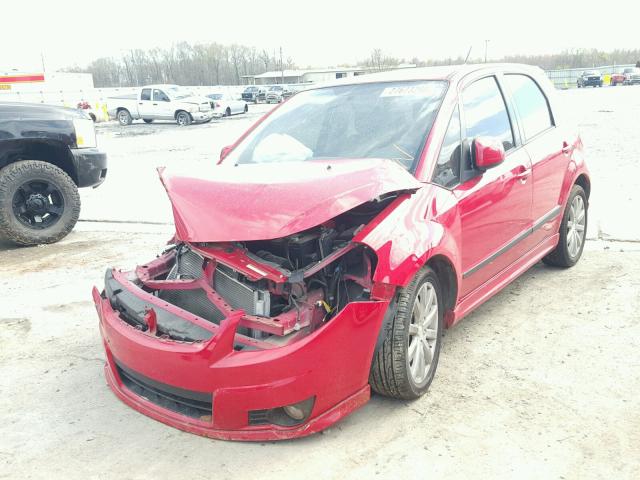 JS2YA5A59C6300411 - 2012 SUZUKI SX4 BASE RED photo 2