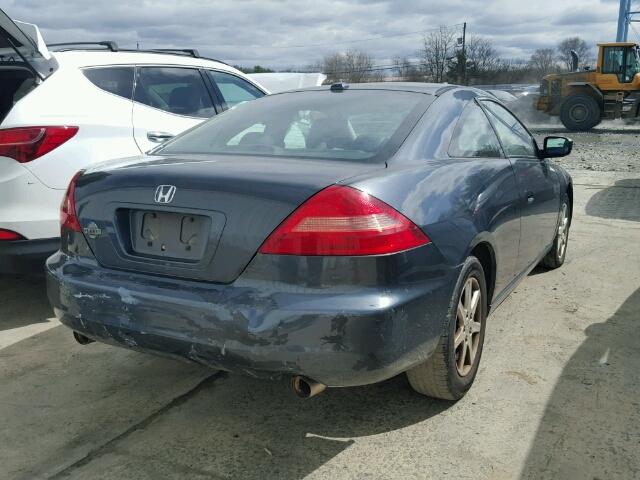 1HGCM82694A012747 - 2004 HONDA ACCORD EX GRAY photo 4