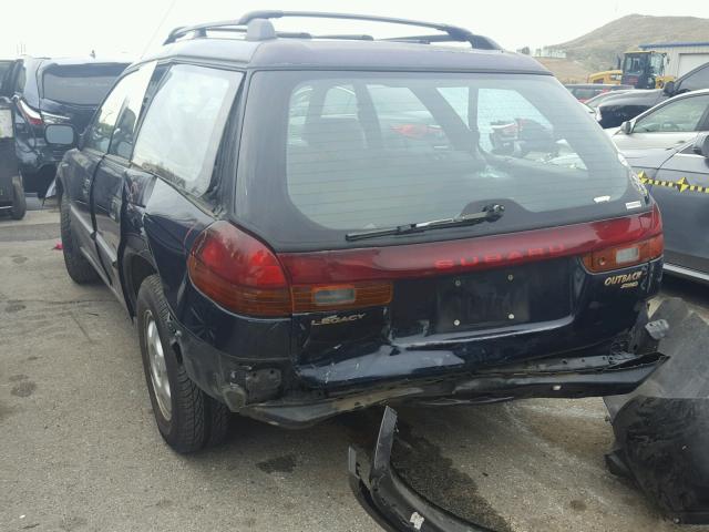 4S3BG6850V7652526 - 1997 SUBARU LEGACY OUT BLUE photo 3