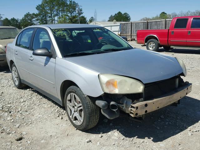 1G1ZS53856F244502 - 2006 CHEVROLET MALIBU LS ვერცხლისფერი ფოტო 1