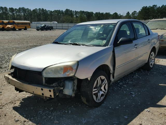 1G1ZS53856F244502 - 2006 CHEVROLET MALIBU LS ვერცხლისფერი ფოტო 2