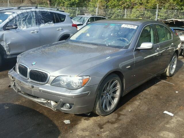 WBAHL83536DT04700 - 2006 BMW 750 I GRAY photo 2