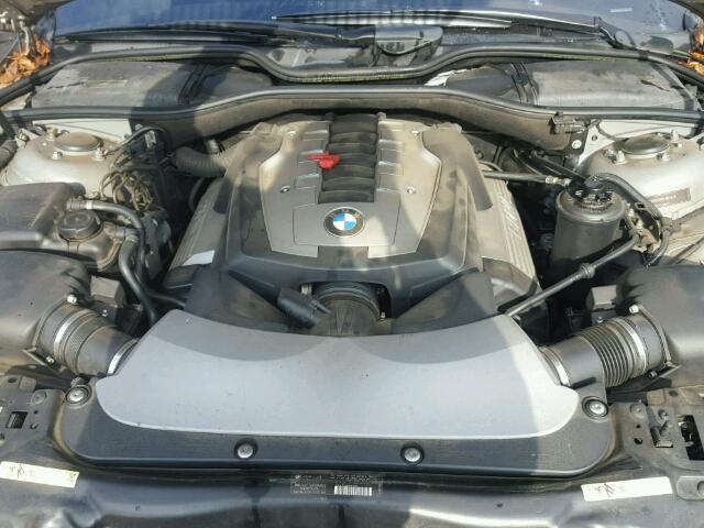 WBAHL83536DT04700 - 2006 BMW 750 I GRAY photo 7