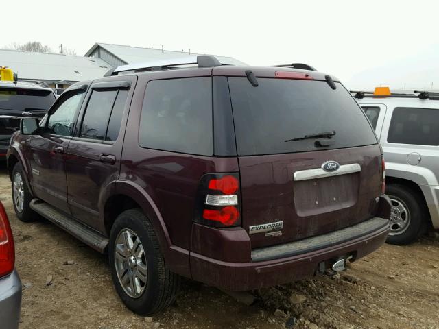 1FMEU75886UB18943 - 2006 FORD EXPLORER L MAROON photo 3