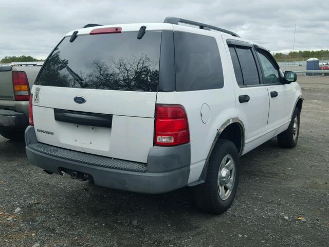 1FMZU72K73UB51770 - 2003 FORD EXPLORER X WHITE photo 4