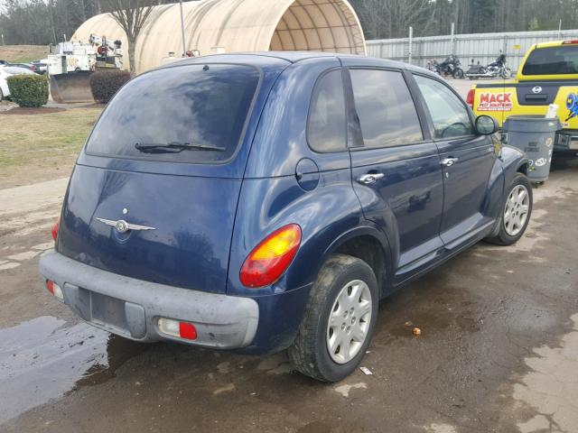 3C4FY48B62T206543 - 2002 CHRYSLER PT CRUISER BLUE photo 4