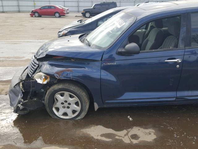 3C4FY48B62T206543 - 2002 CHRYSLER PT CRUISER BLUE photo 9