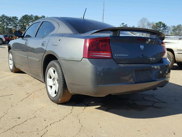 2B3KA43R08H184002 - 2008 DODGE CHARGER CHARCOAL photo 3