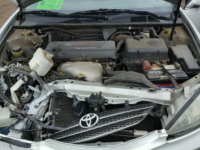 4T1BE32K83U786598 - 2003 TOYOTA CAMRY LE SILVER photo 7