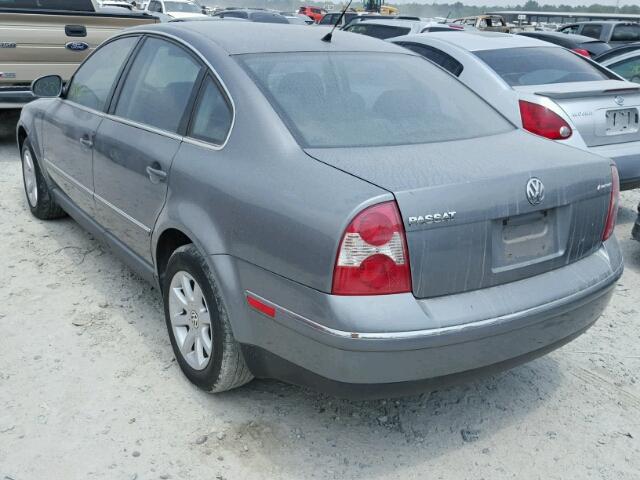 WVWPD63B34P322342 - 2004 VOLKSWAGEN PASSAT GLS SILVER photo 3