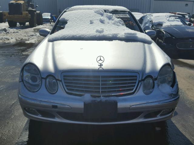 WDBUF87J56X191295 - 2006 MERCEDES-BENZ E 350 4MAT SILVER photo 7