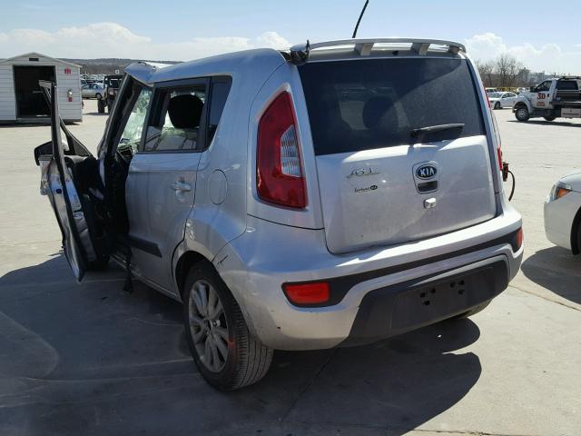 KNDJT2A61C7368774 - 2012 KIA SOUL + SILVER photo 3