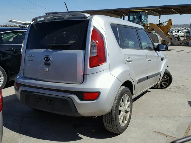 KNDJT2A61C7368774 - 2012 KIA SOUL + SILVER photo 4