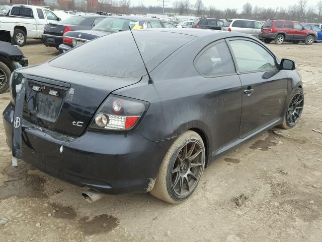 JTKDE167450029465 - 2005 TOYOTA SCION TC BLACK photo 4