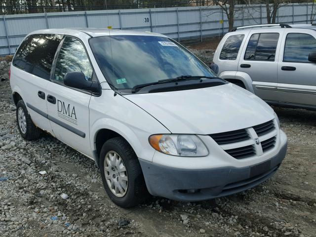 1D4GP21R97B189784 - 2007 DODGE CARAVAN C/ WHITE photo 1