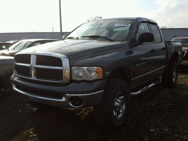3D7KU28D03G704611 - 2003 DODGE RAM 2500 S GRAY photo 2