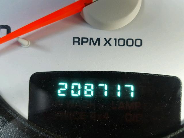 3D7KU28D03G704611 - 2003 DODGE RAM 2500 S GRAY photo 8