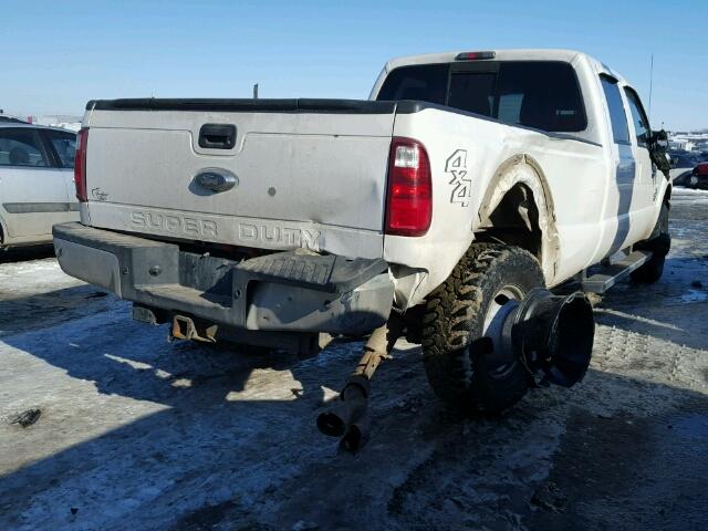 1FT8W3DT8EEA87972 - 2014 FORD F350 SUPER WHITE photo 4