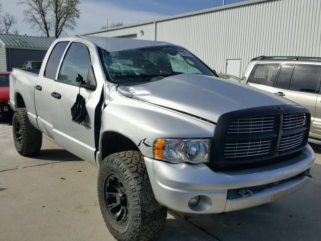 1D7HU18NX3S148040 - 2003 DODGE RAM 1500 S SILVER photo 1