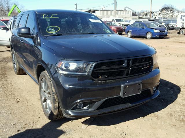 1C4RDJAG5EC549146 - 2014 DODGE DURANGO SX BLACK photo 1