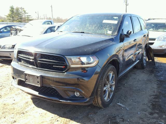 1C4RDJAG5EC549146 - 2014 DODGE DURANGO SX BLACK photo 2