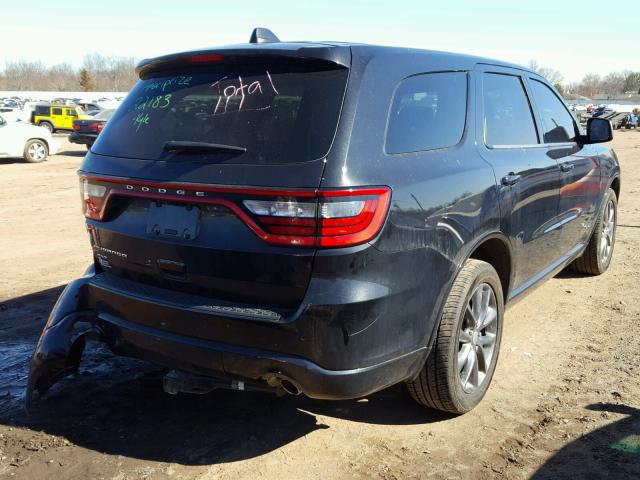 1C4RDJAG5EC549146 - 2014 DODGE DURANGO SX BLACK photo 4