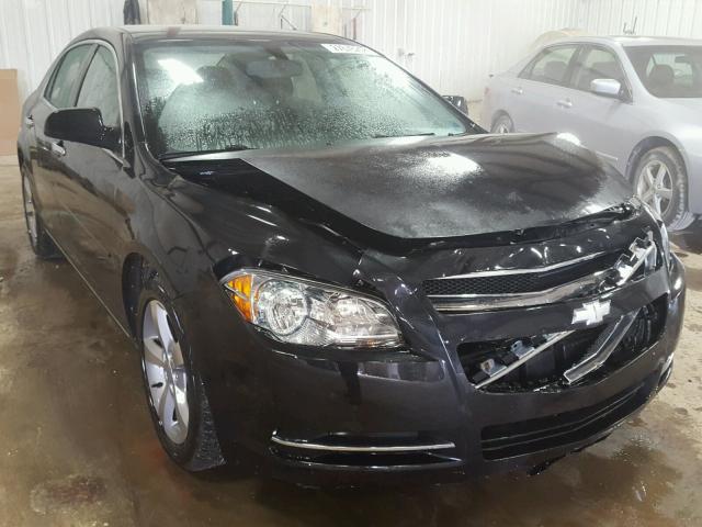 1G1ZC5E03CF221820 - 2012 CHEVROLET MALIBU 1LT BLACK photo 1