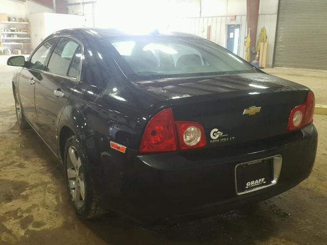 1G1ZC5E03CF221820 - 2012 CHEVROLET MALIBU 1LT BLACK photo 3