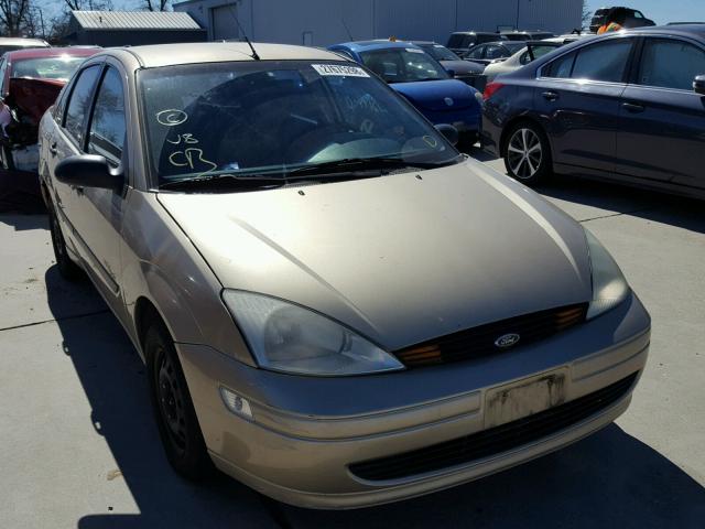 1FAFP33P21W229526 - 2001 FORD FOCUS LX GOLD photo 1