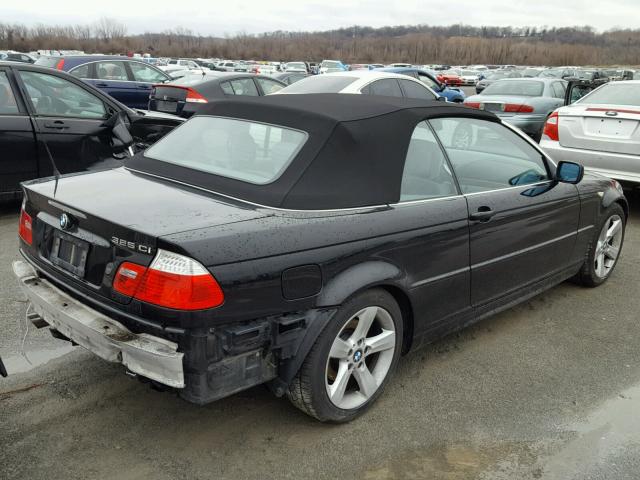 WBABW33484PL33385 - 2004 BMW 325 CI BLACK photo 4