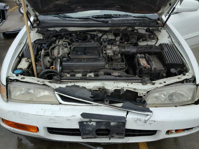 1HGCE6675TA012036 - 1996 HONDA ACCORD EX WHITE photo 7