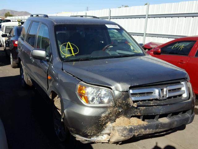 5FNYF28497B006301 - 2007 HONDA PILOT EX GRAY photo 1