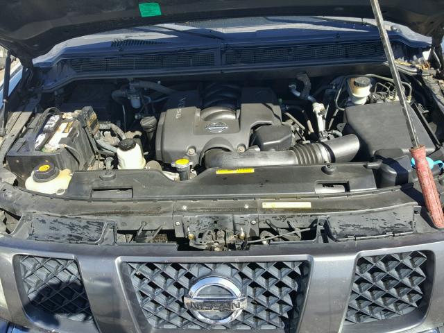 5N1AA08B45N730958 - 2005 NISSAN ARMADA SE GRAY photo 7