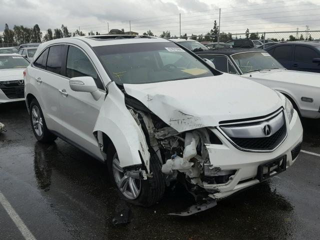 5J8TB4H57DL018922 - 2013 ACURA RDX TECHNO WHITE photo 1