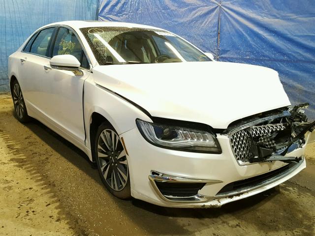 3LN6L5F97HR662945 - 2017 LINCOLN MKZ RESERV WHITE photo 1