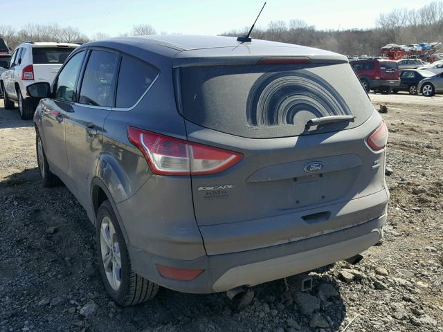 1FMCU9GX6EUB09857 - 2014 FORD ESCAPE SE GRAY photo 3