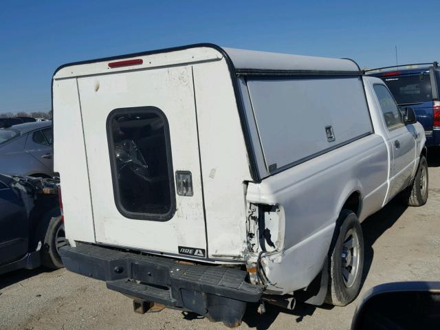 1FTYR10E69PA00924 - 2009 FORD RANGER WHITE photo 4