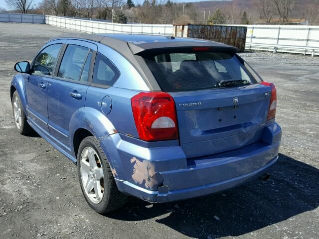 1B3HE78K47D556142 - 2007 DODGE CALIBER R/ BLUE photo 3