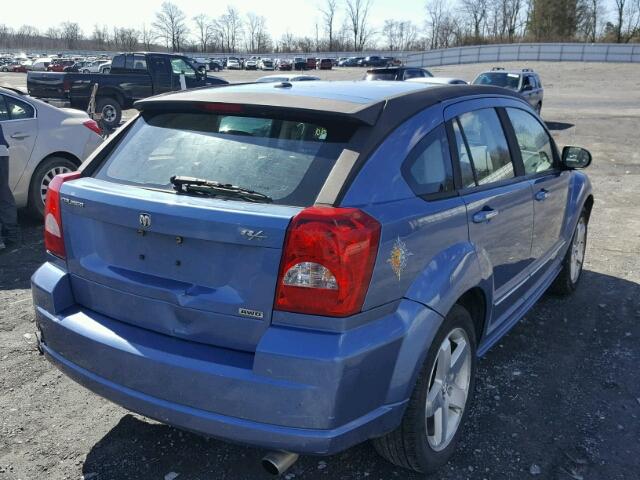 1B3HE78K47D556142 - 2007 DODGE CALIBER R/ BLUE photo 4