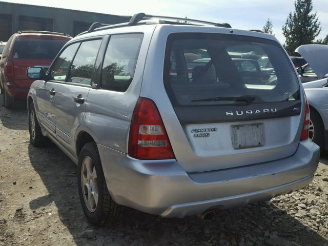 JF1SG65613H735781 - 2003 SUBARU FORESTER 2 SILVER photo 3