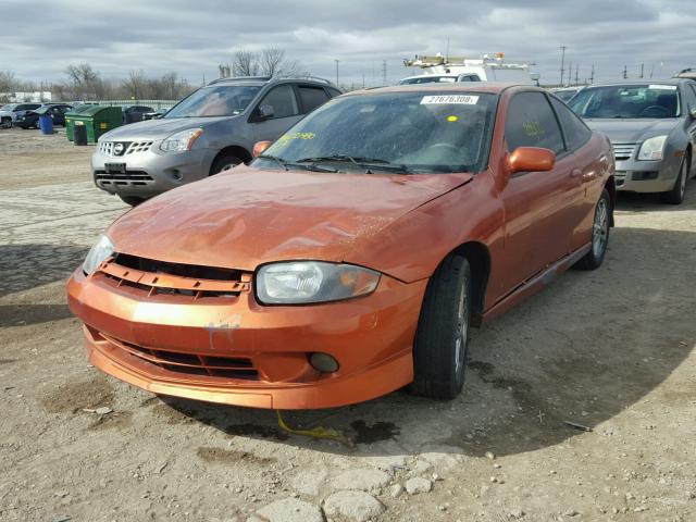 1G1JH12F947221980 - 2004 CHEVROLET CAVALIER L ORANGE photo 2