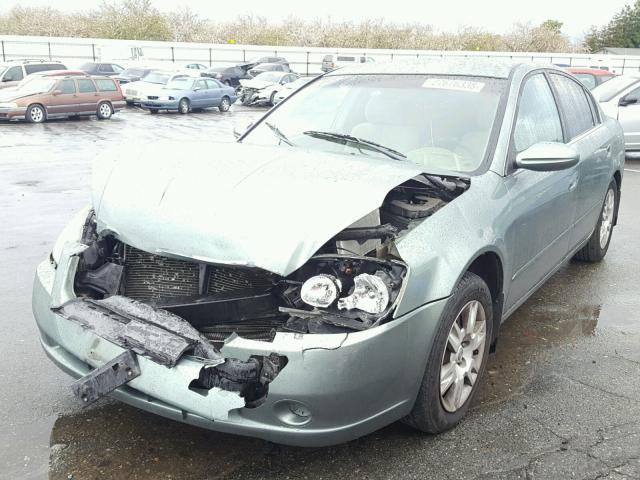 1N4AL11D55N471273 - 2005 NISSAN ALTIMA S GREEN photo 2