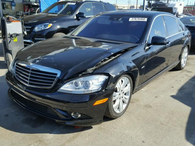 WDDNG9FB0AA313677 - 2010 MERCEDES-BENZ S 400 BLACK photo 2