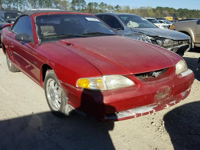 1FALP45T1RF234165 - 1994 FORD MUSTANG GT RED photo 1