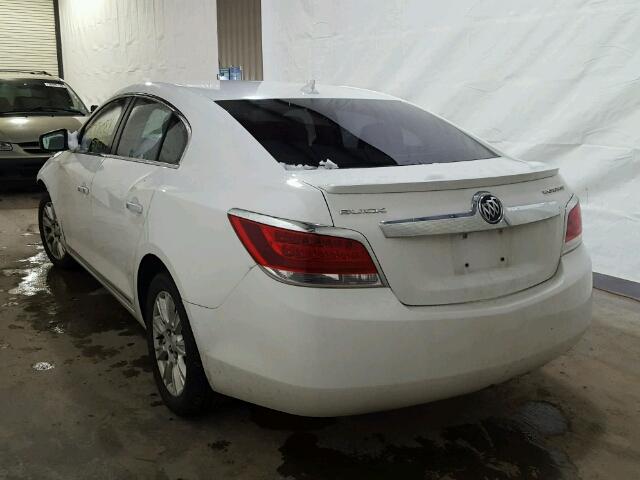 1G4GB5ER1CF194631 - 2012 BUICK LACROSSE C WHITE photo 3